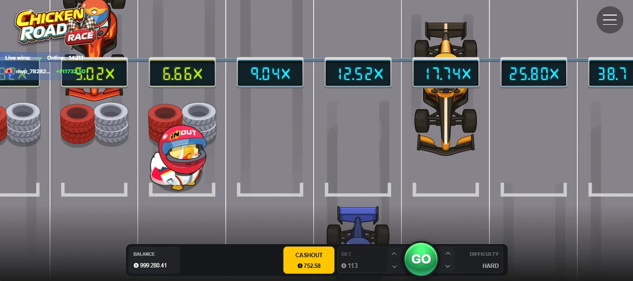 Game Demo Chicken Road Race