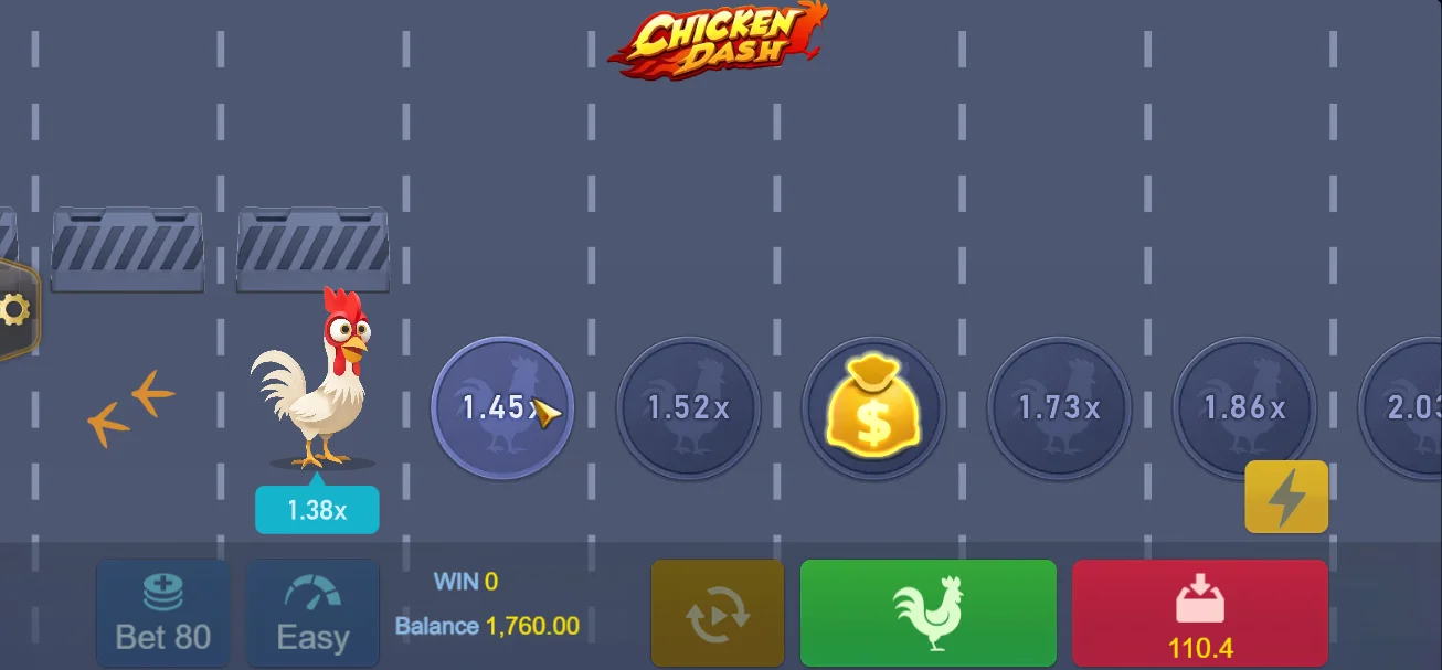 Chicken Dash Demo Game