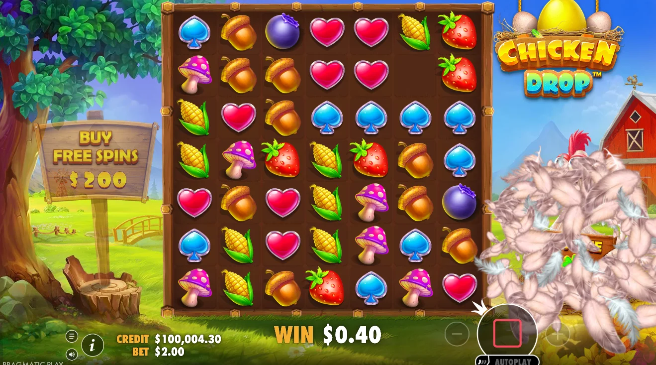 Chicken Drop Game