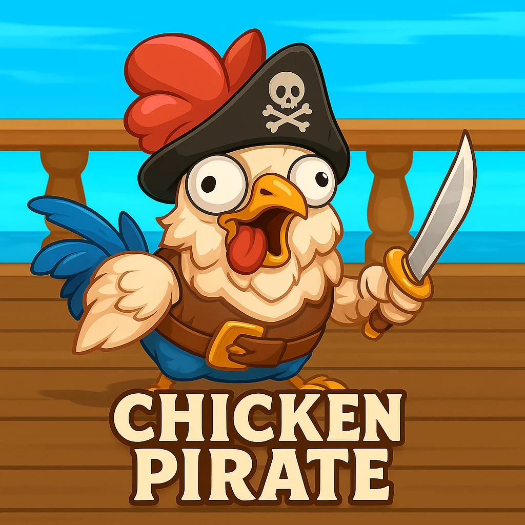 Chicken Pirate Logo