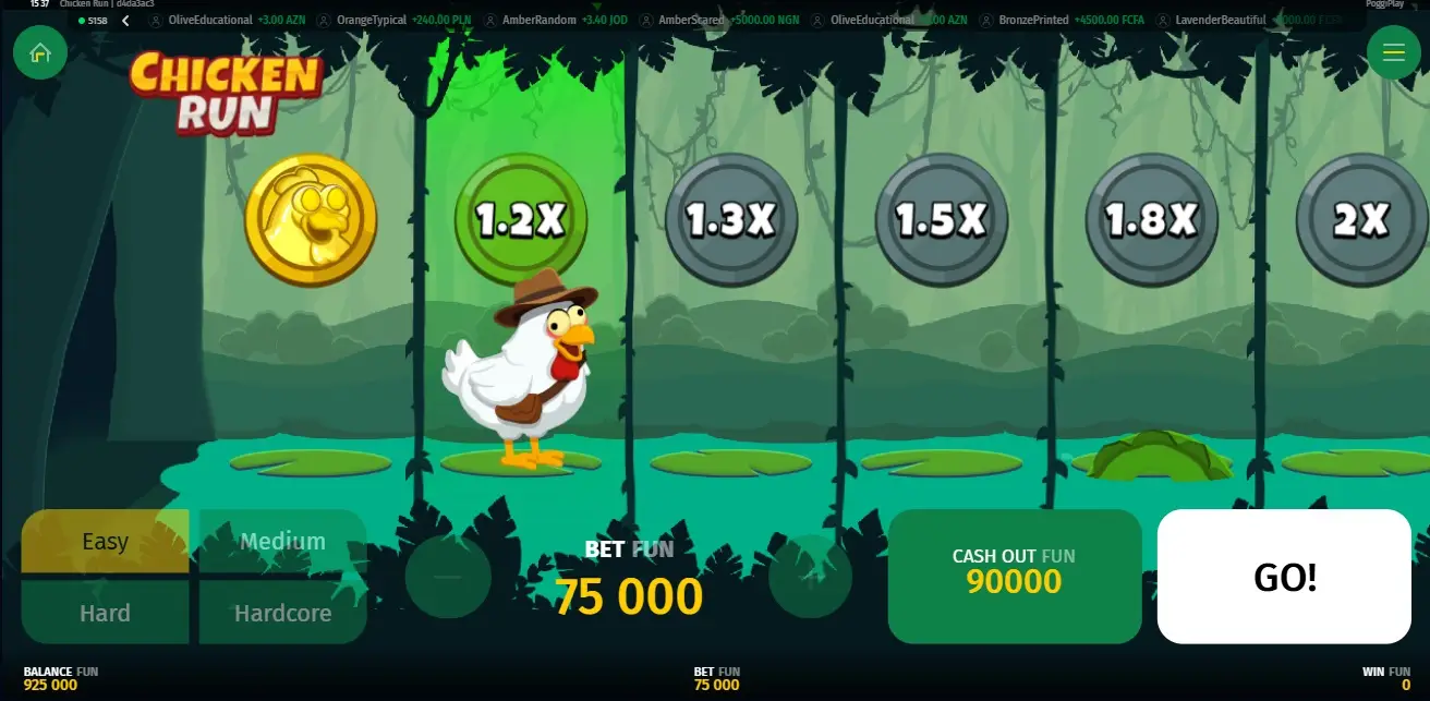 Chicken Run Demo