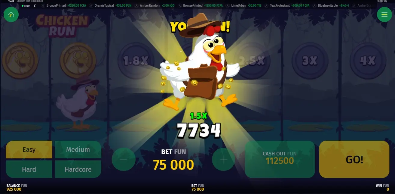 Chicken Run Game