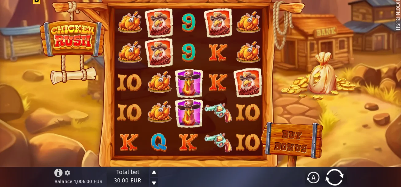Chicken Rush Game