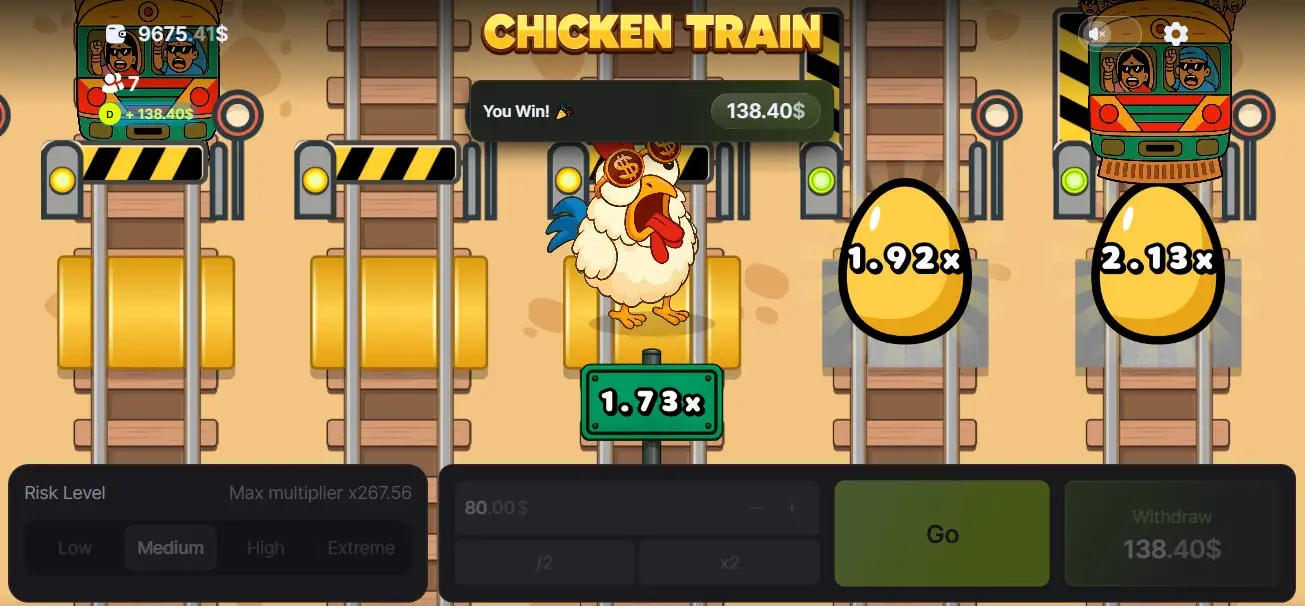 Demo Chicken Train