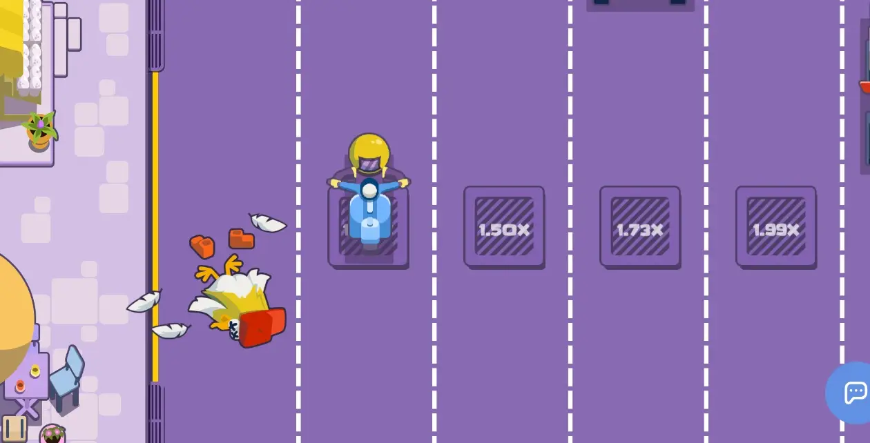 Demo Game Chicken Cross