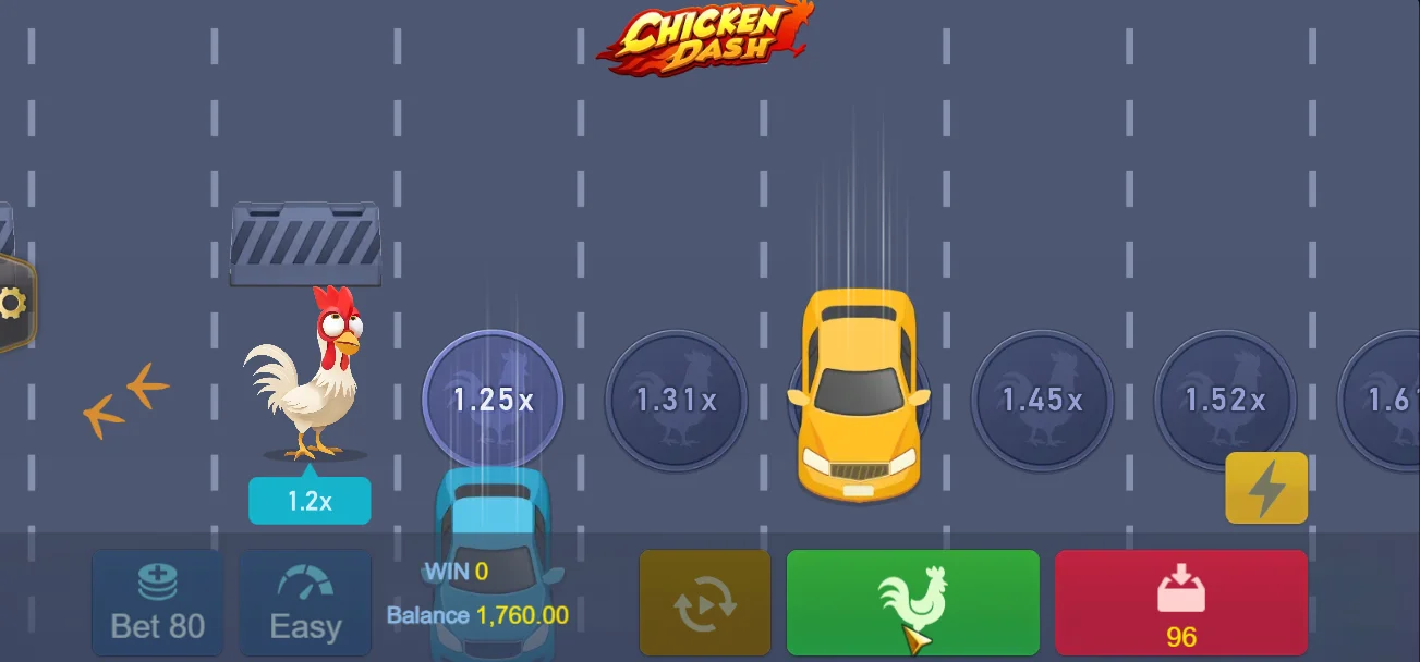 Game Chicken Dash