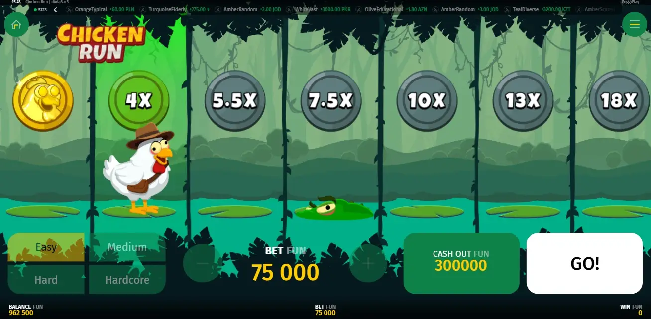 Game Demo Chicken Run