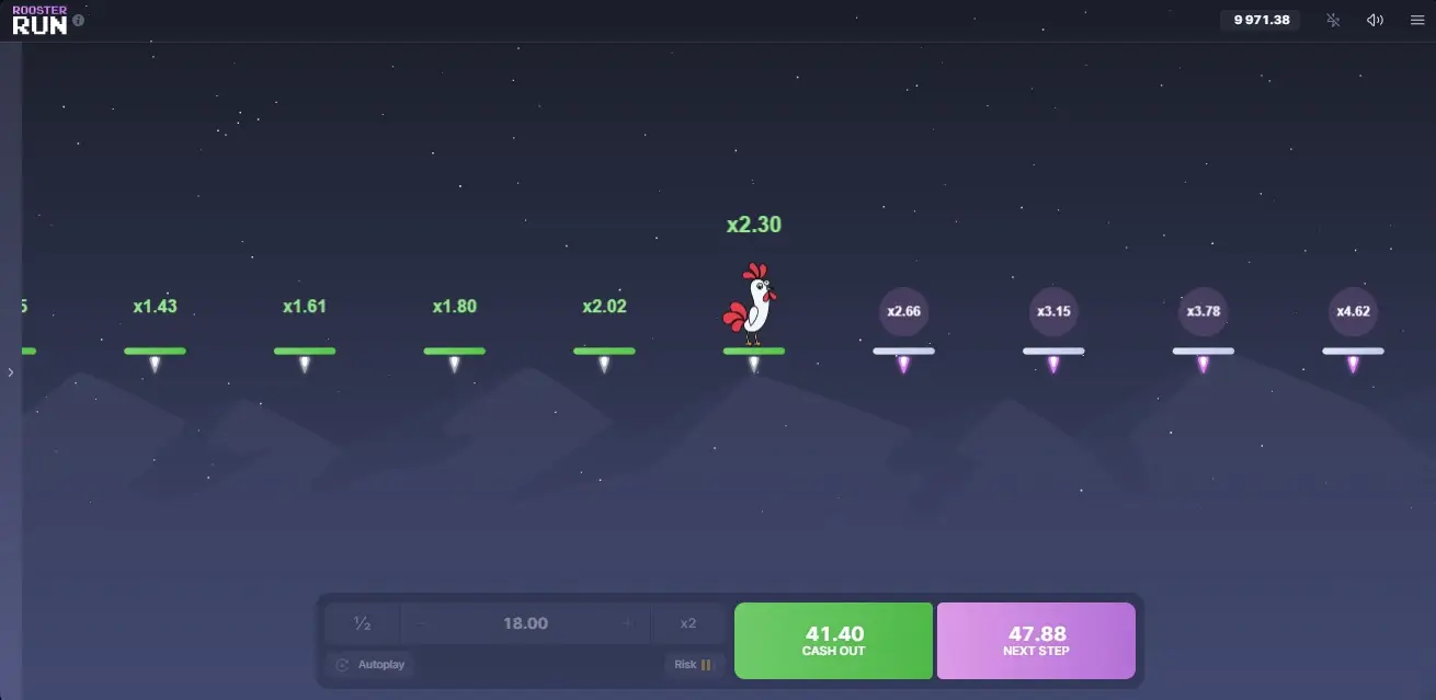 Game Rooster Run