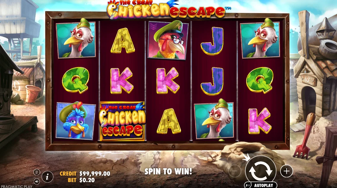 Game The Great Chicken Escape