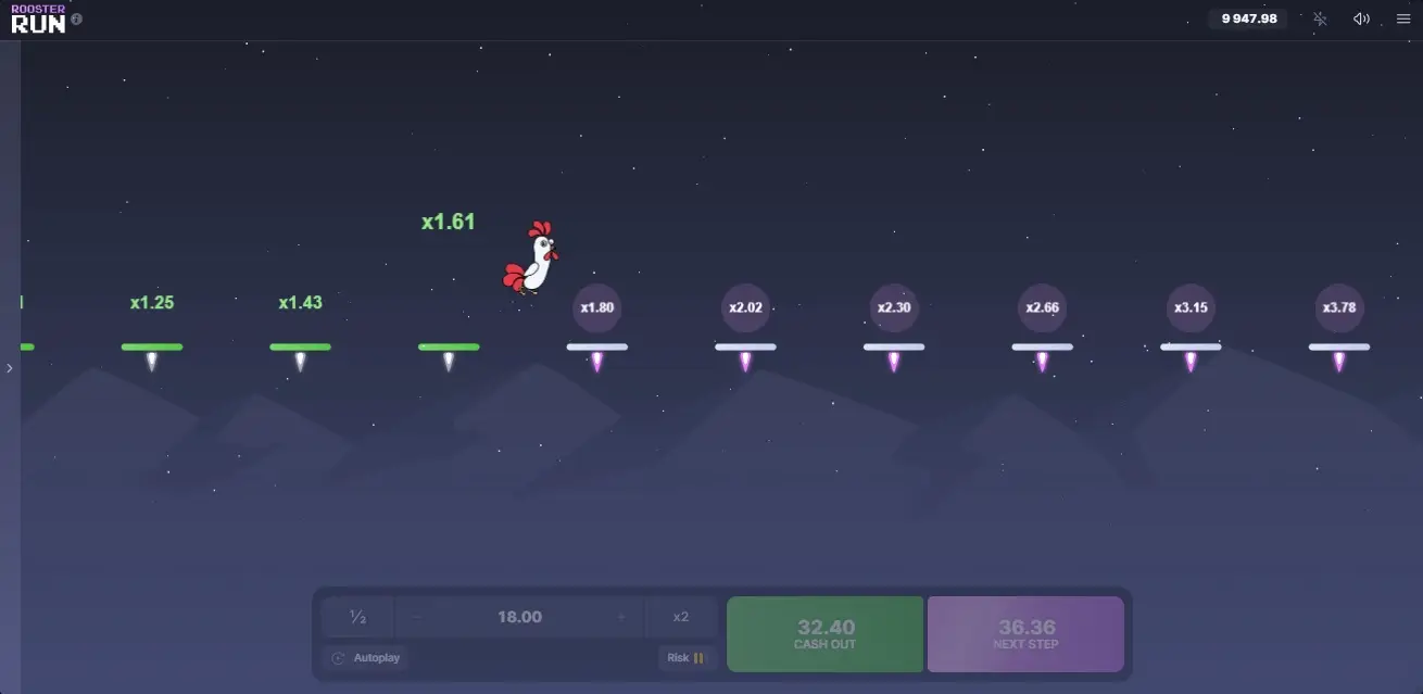 Rooster Run Game Demo