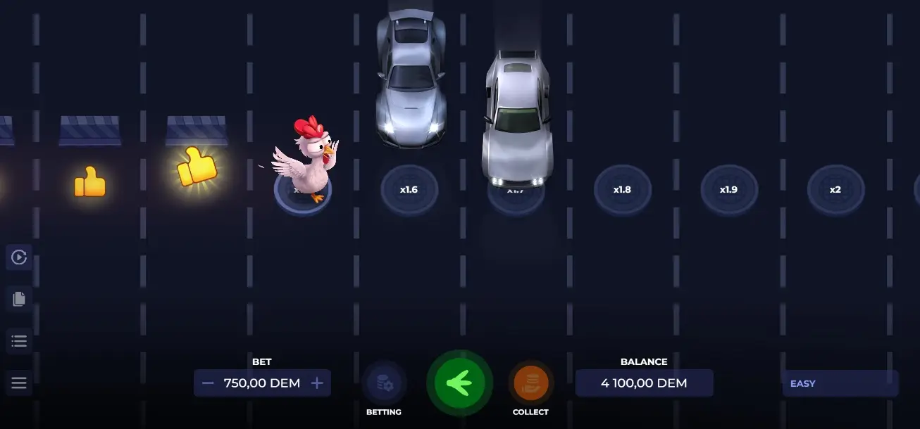Uncrossable Rush Game